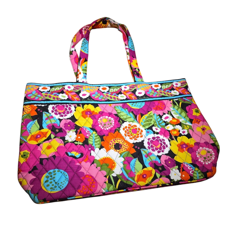 Vera Bradley VA VA BLOOM Multicolor Floral Tote